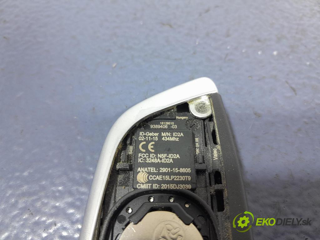 Bmw Seria 7 2015 Spínač zapaľovania: 9389406