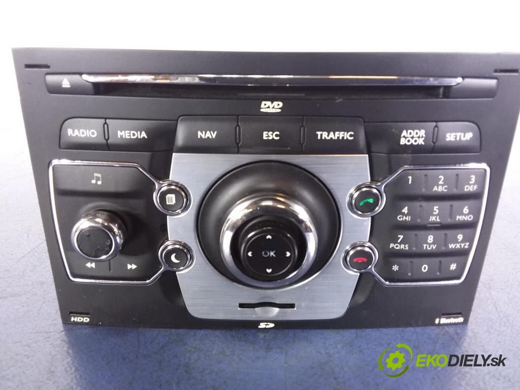 Citroen C5 2011 Radio I Navigácia: 96752782ZD