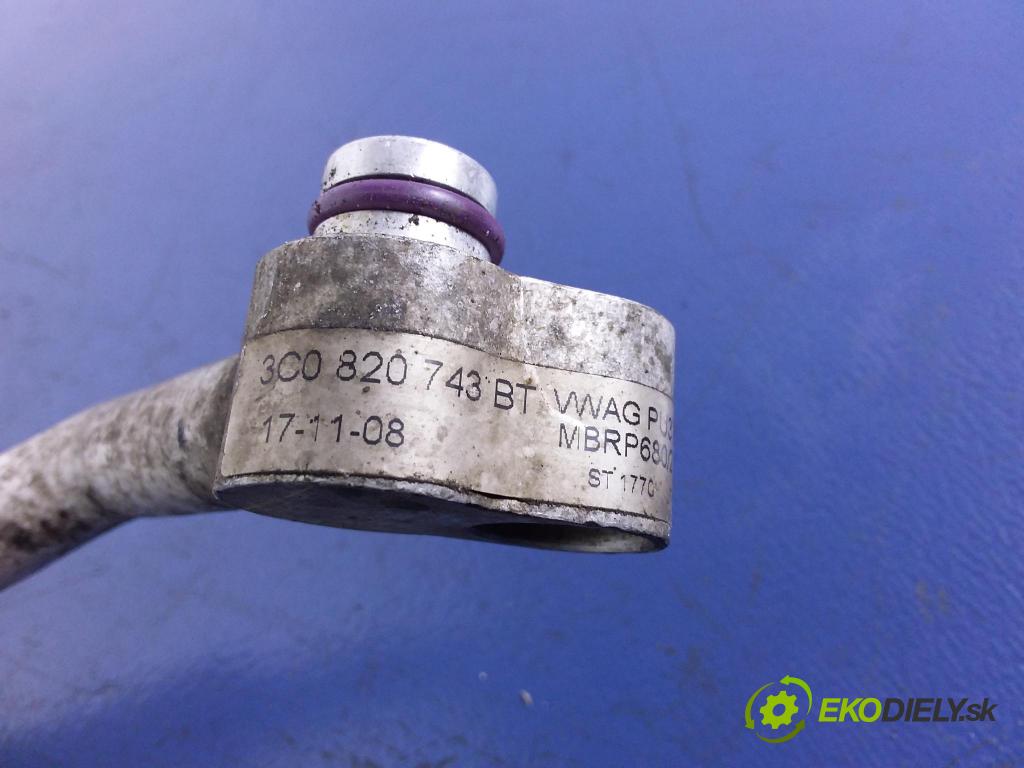 Vw Passat 2008 rúrka Klimatizácia: 3C0820743BT