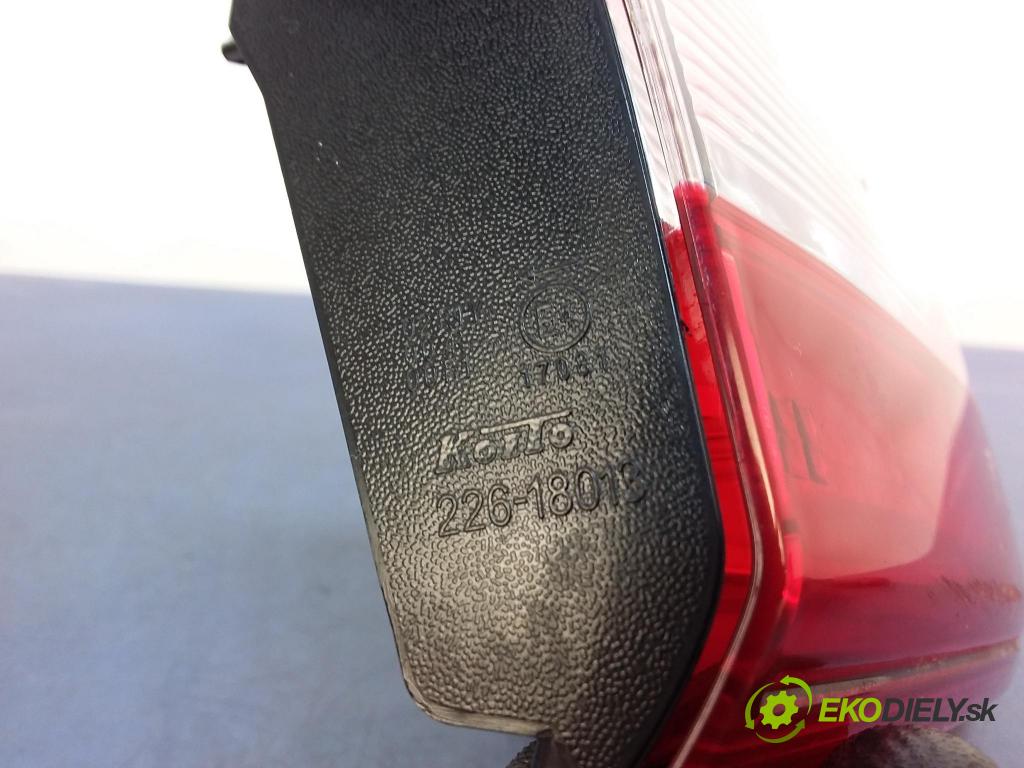 Nissan Qashqai 2015 svetlo / reflektor zad ľavá Vnútri: 265554EA5A