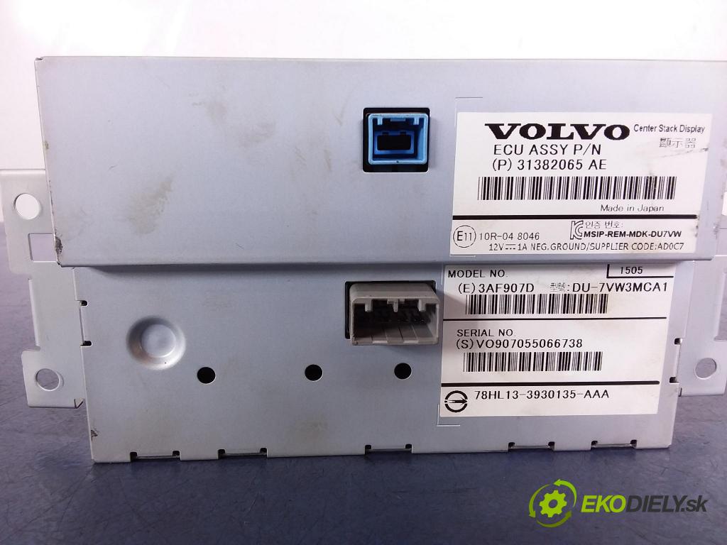 Volvo V60 2015 Radio I Navigácia: 31382065