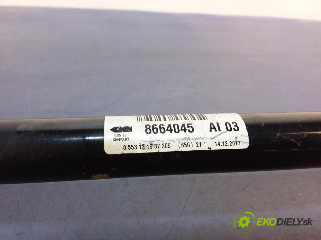Bmw Seria 5 2017 poloos ľavá zad 8664045