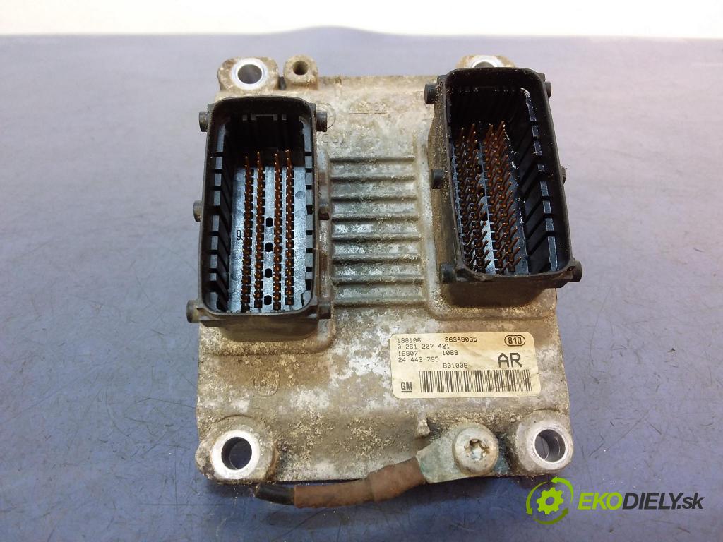 Opel Corsa 2001 riadiaca jednotka Motor: 24443795