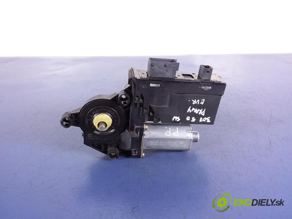 Peugeot 307 2002 mechanismus stahování Sklenka: před v pravo: 9634457480