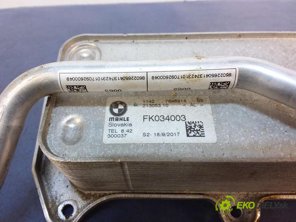 Bmw Seria 5 2017 chladič oleja 7648914