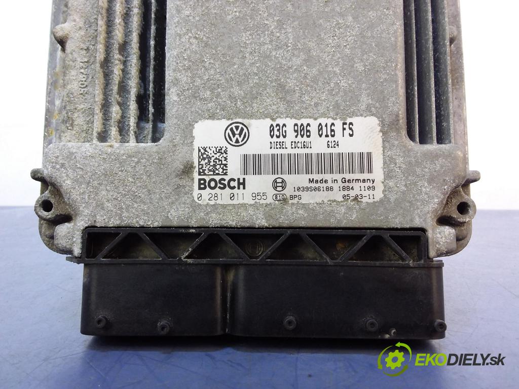 Vw Golf 2005 řídící jednotka Motor: 03G906016FS