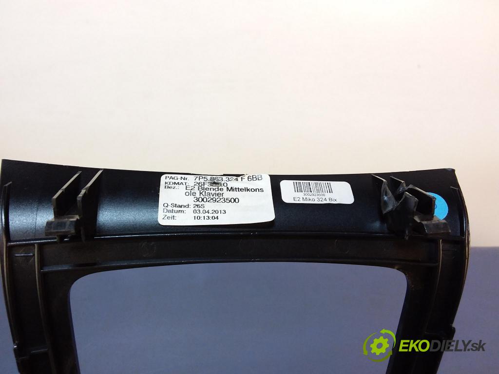 Porsche Cayenne 2014 kryt Plast: Interiéry: 7P5863419