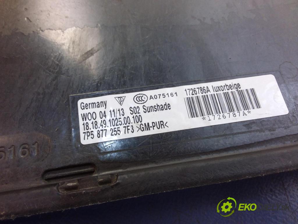 Porsche Cayenne 2014 Střešní okno: 7P5877255