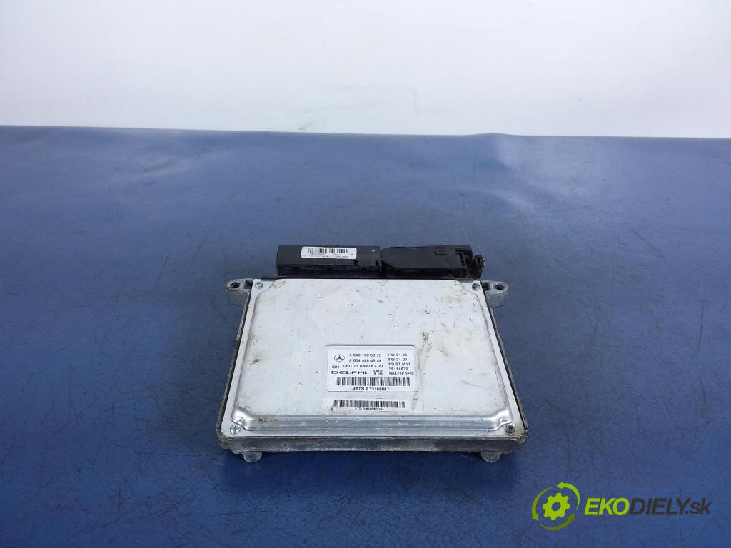 Mercedes E-klasa 2007 riadiaca jednotka Motor: A6461505372