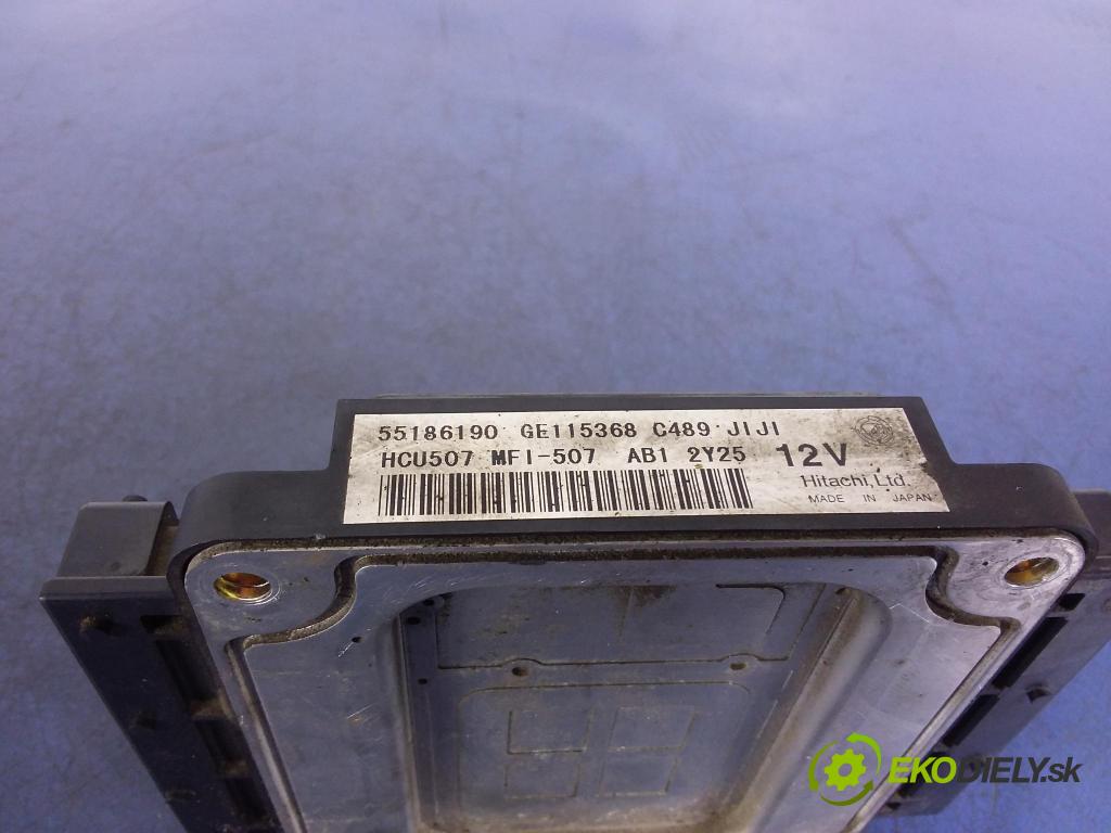 Fiat Stilo 2003 riadiaca jednotka Motor: 55186190