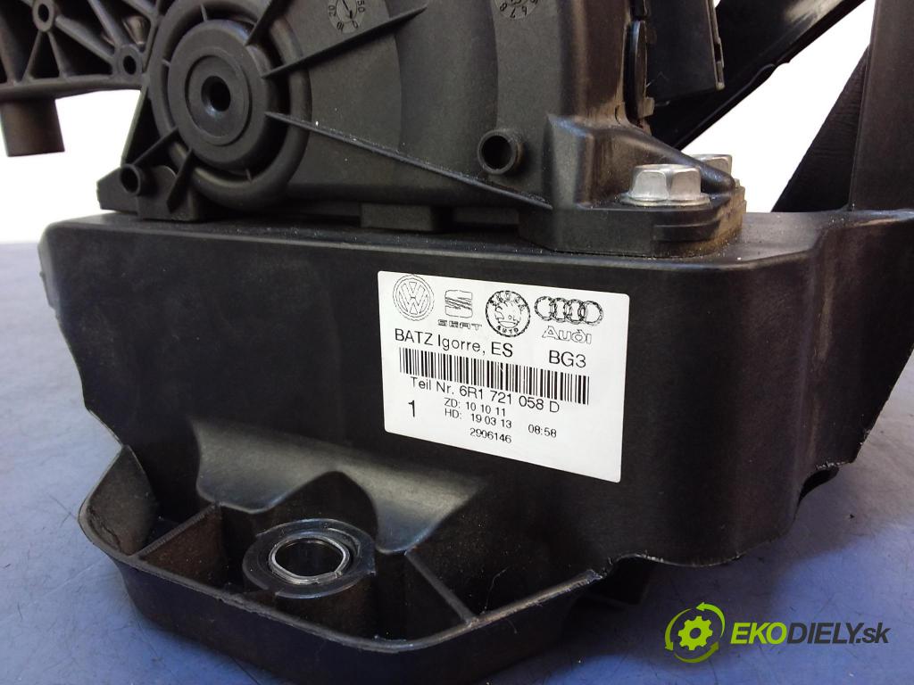 Skoda Fabia 2013 pedále 6R1721058D