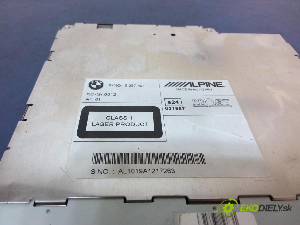 Bmw Seria 5 2010 Radio I Navigácia: 9257491