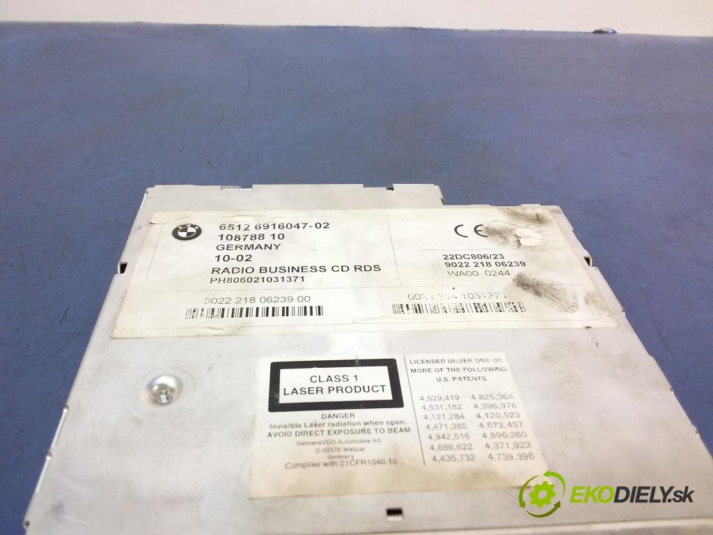 Bmw Seria 3 2002 Radio I Navigácia: 6916047