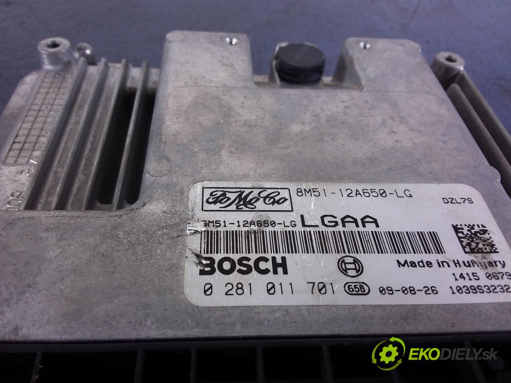 Ford Focus 2009 riadiaca jednotka Motor: 8M51-12A650-LG