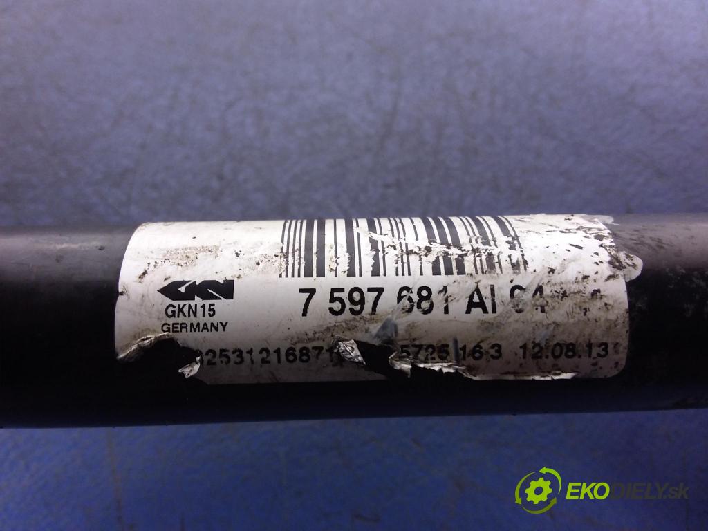 Bmw Seria 3 2013 poloos ľavá zad 7597681