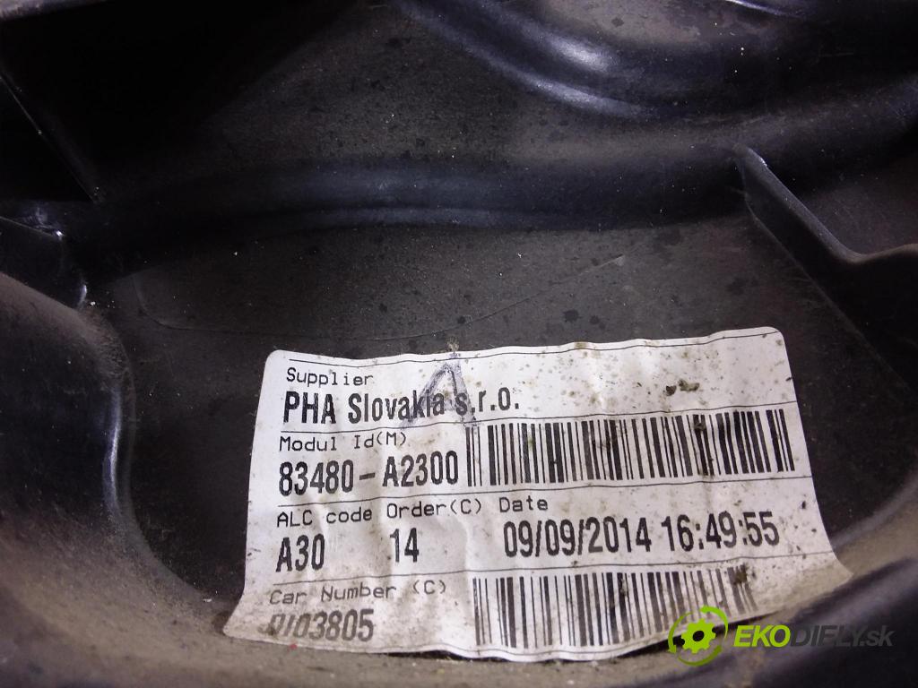 Kia Ceed 2014 mechanismus stahování Sklenka: Zad: v pravo: 