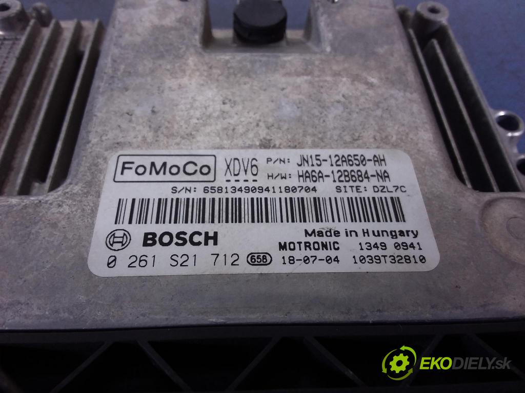 Ford Ecosport 2018 riadiaca jednotka Motor: JN15-12A650-AH