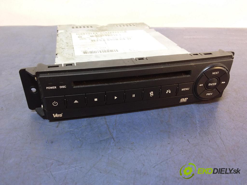 Chrysler Town and country 2008 Radio I Navigácia: P05064063AE