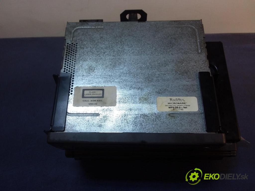 Peugeot 607 2004 Radio I Navigácia: 9636561780