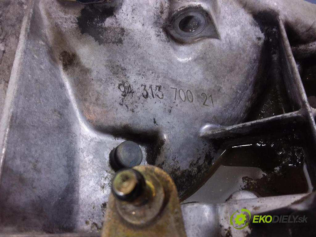 Peugeot 607 2004 prevodovka Výbava: Manualna 20MB10