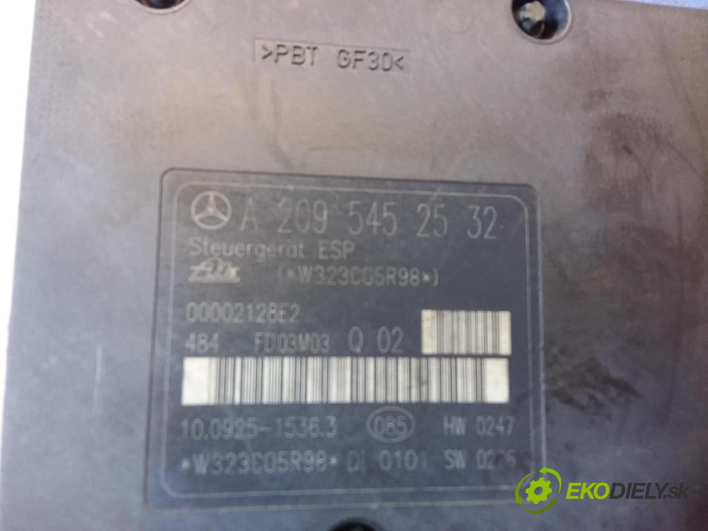 Mercedes C-klasa 2003 čerpadlo ABS x A2095452532
