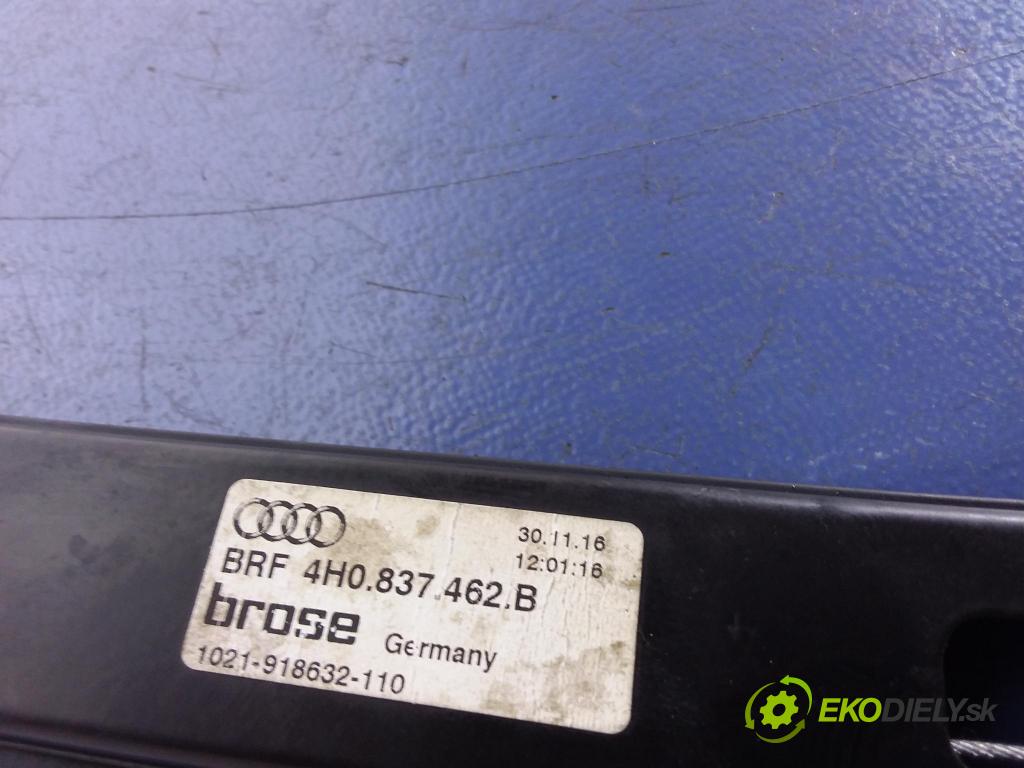 Audi A8 2017 mechanizmus okna Okná: Predné v pravo: 4H0837462B