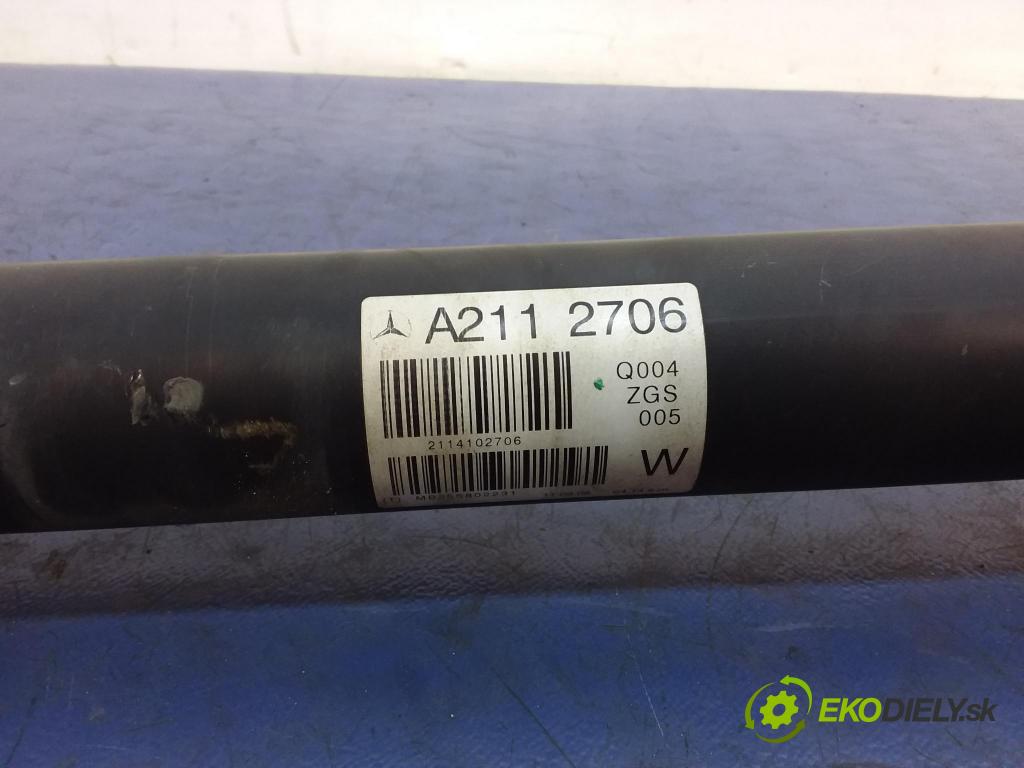 Mercedes E-klasa 2008 Hřídel: Šoférovanie: A2112706