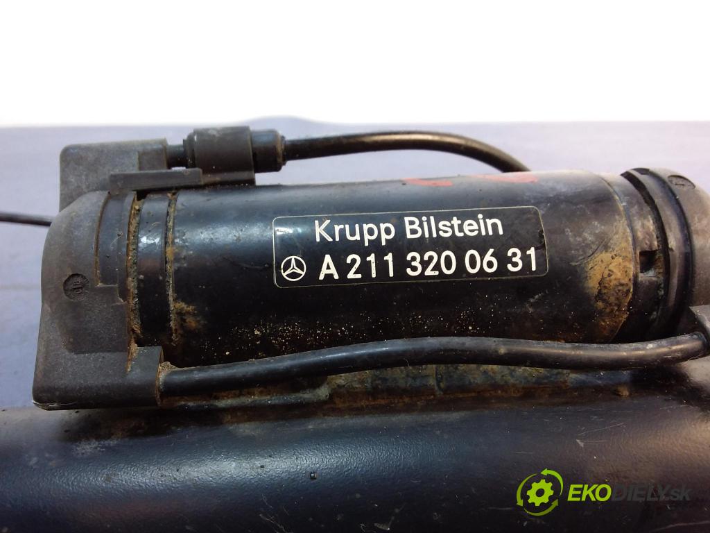 Mercedes E-klasa 2008 tlumič Zad: Lewy. A2113200631