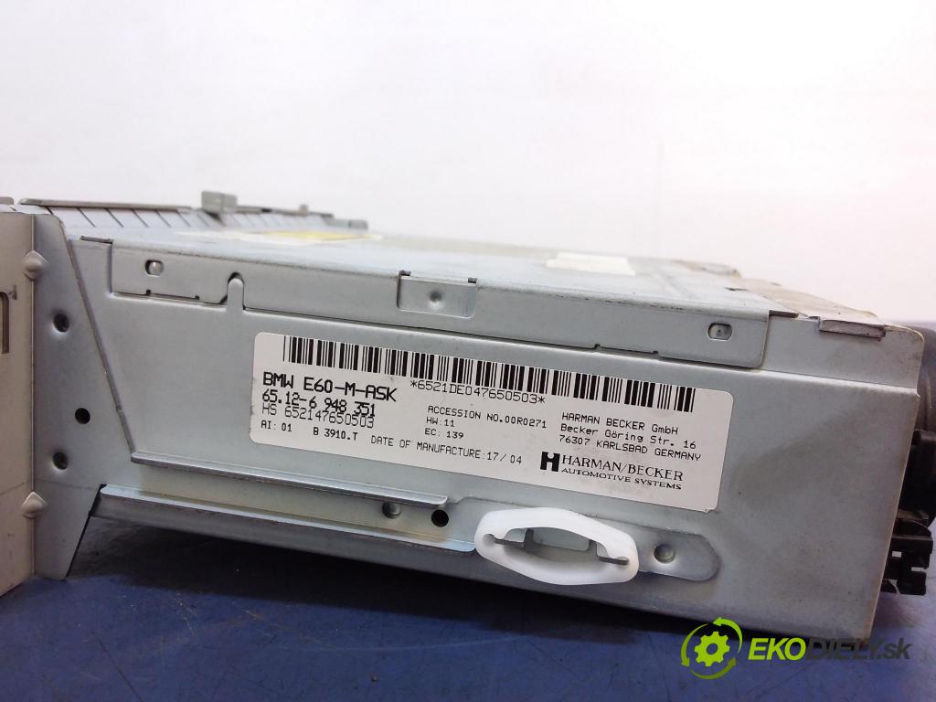 Bmw Seria 5 2004 Radio I Navigácia: 6948351