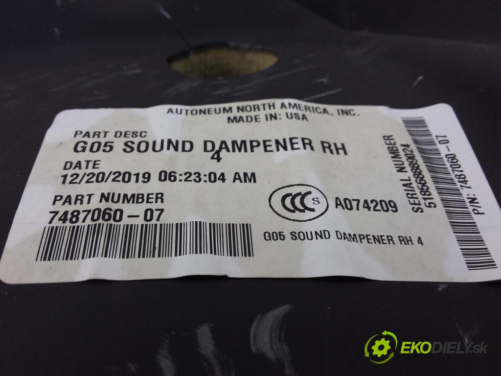 Bmw X5 0 Zvuková izolácia 7487060