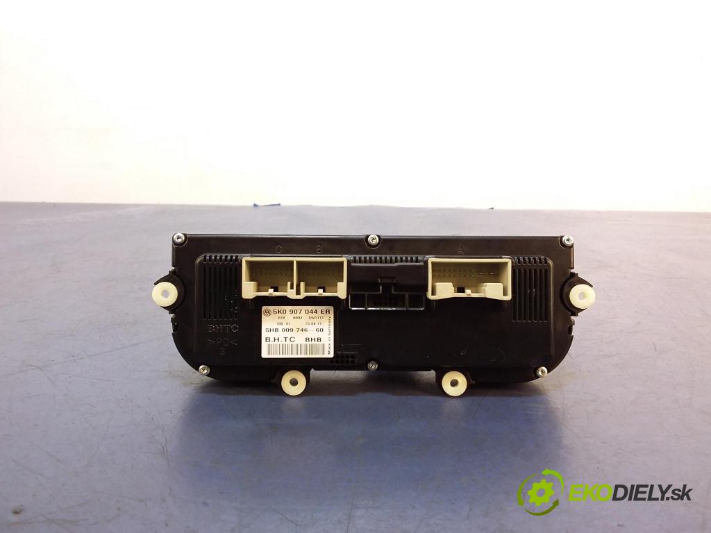 Vw Touran 2011 prepínač Klimatizácia: Prúd vzduchu: 5K0907044ER