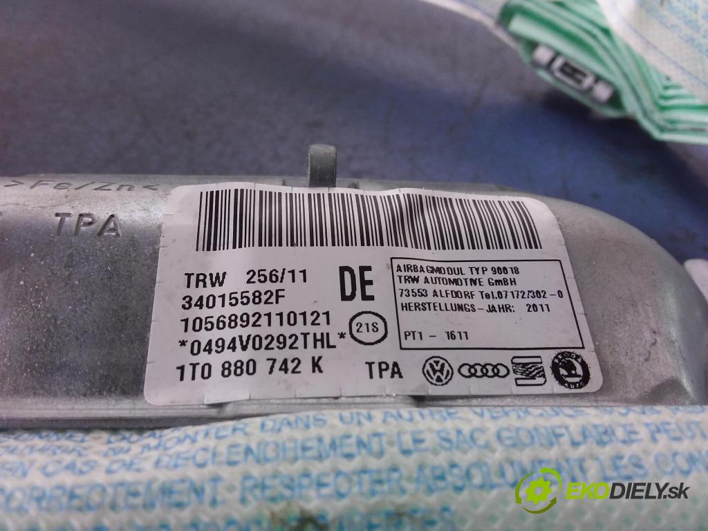 Vw Touran 2011 Airbag: clona x 1T0880742K
