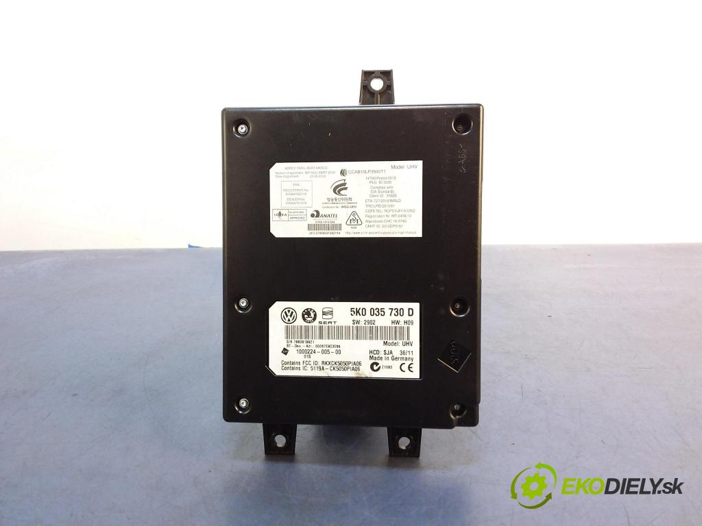 Vw Touran 2011 řídící jednotka Bluetooth: / Telefonu: 5K0035730D