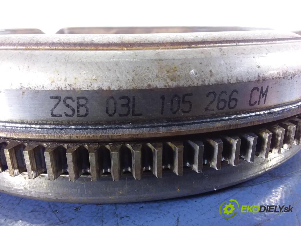 Vw Touran 2011 Spojka: / kolo Dvouhmotový 03L105266CM