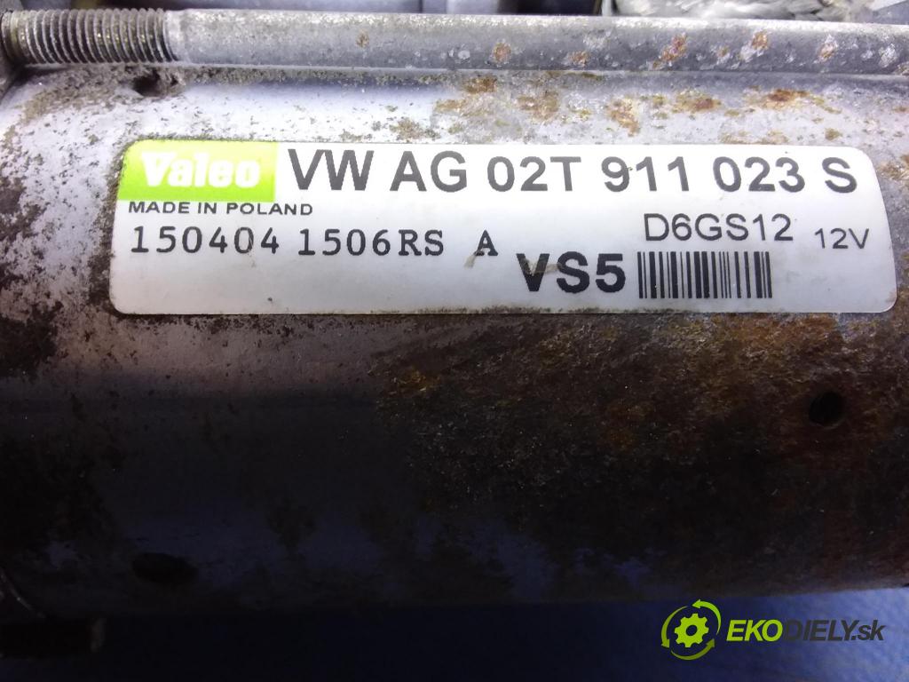 Vw Golf 2004 štartér 02T911023
