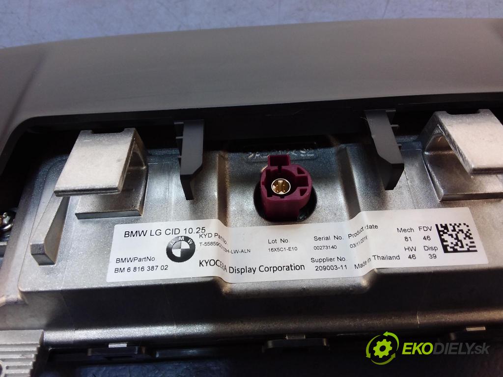 Bmw X5 2016 Radio I Navigácia: 6816387