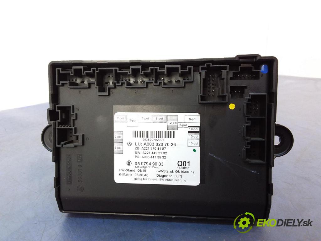 Mercedes S-klasa 2006 riadiaca jednotka A0038207026