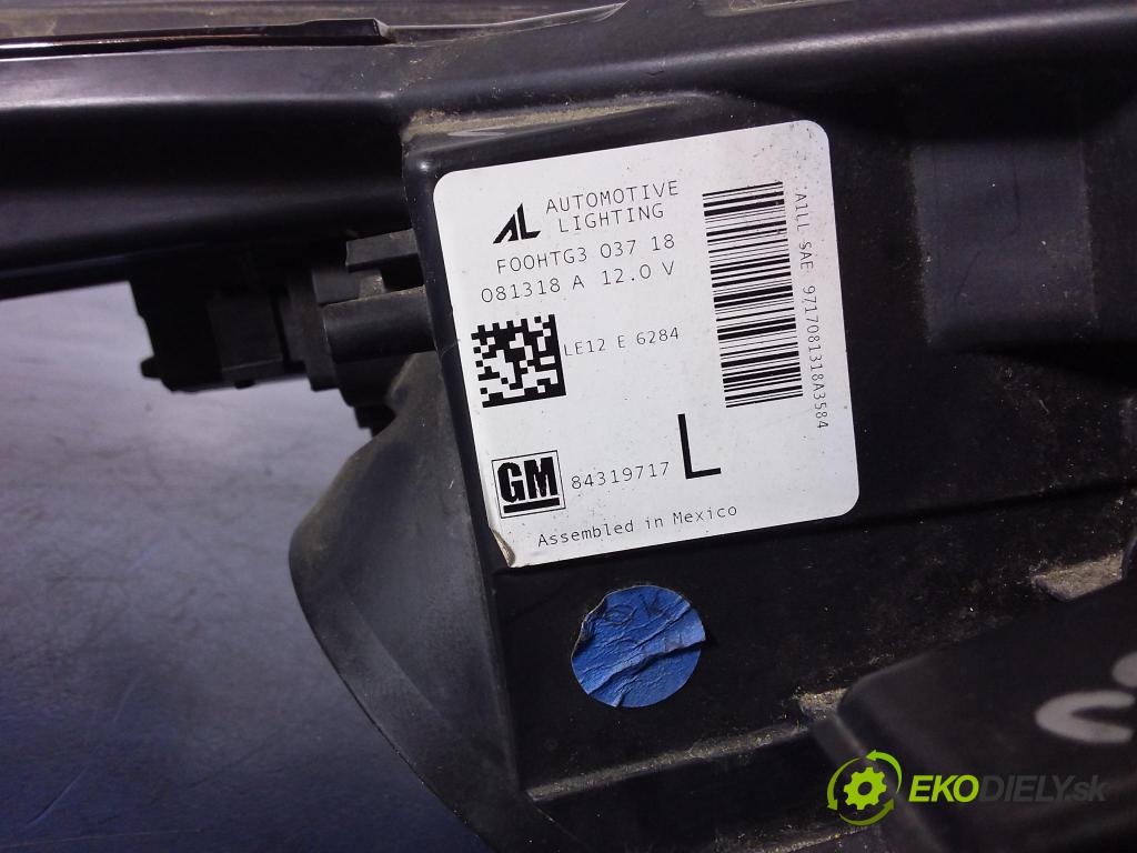 Cadillac Cts 2017 světlo Levý: 84319717