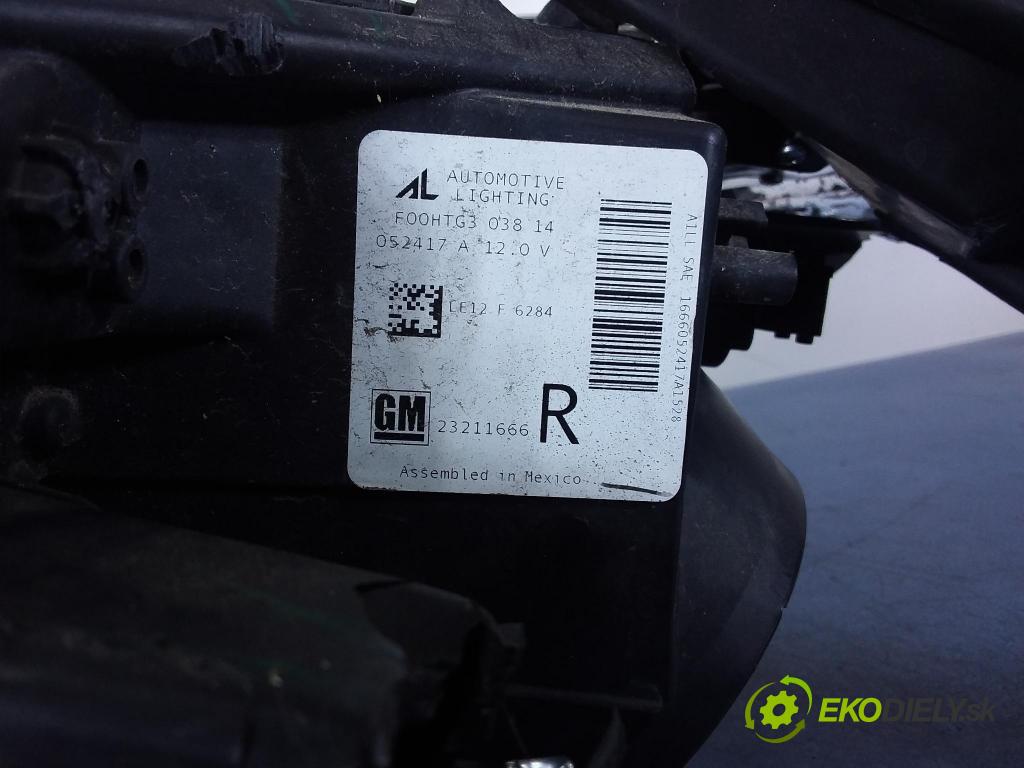 Cadillac Cts 2017 světlo v pravo: 23211666