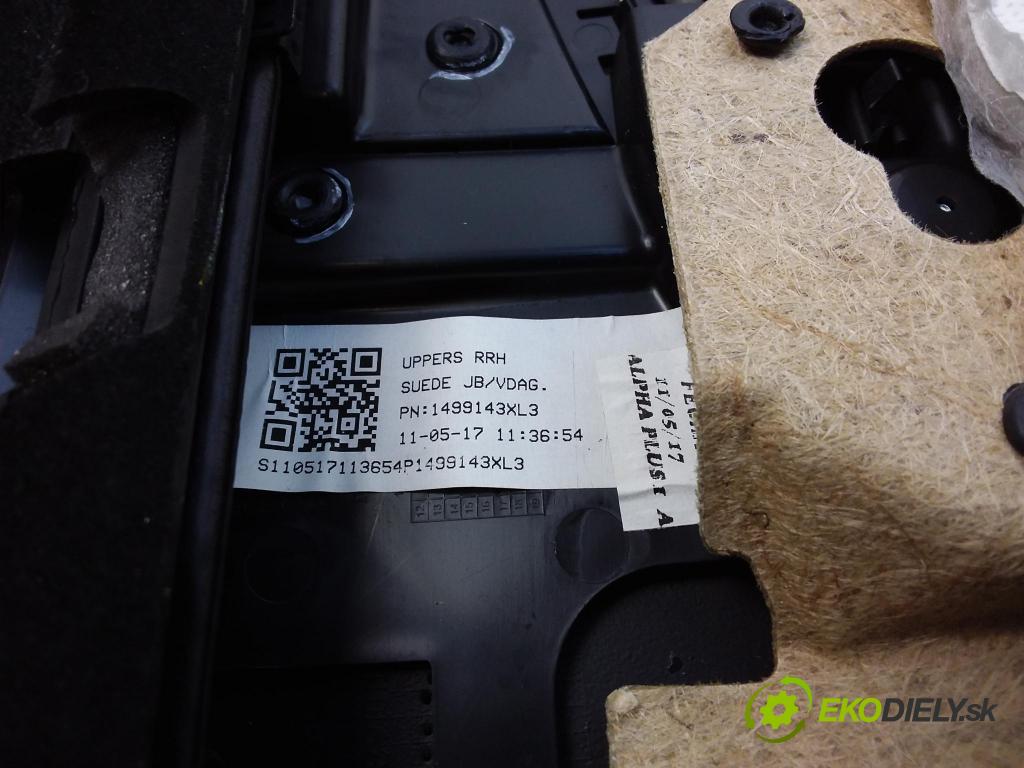 Cadillac Cts 2017 Čalounictví: dvere zad Prava: