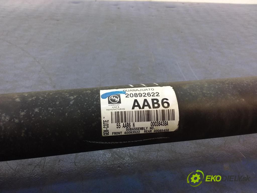 Cadillac Cts 2017 Hřídel: Šoférovanie: 20892622