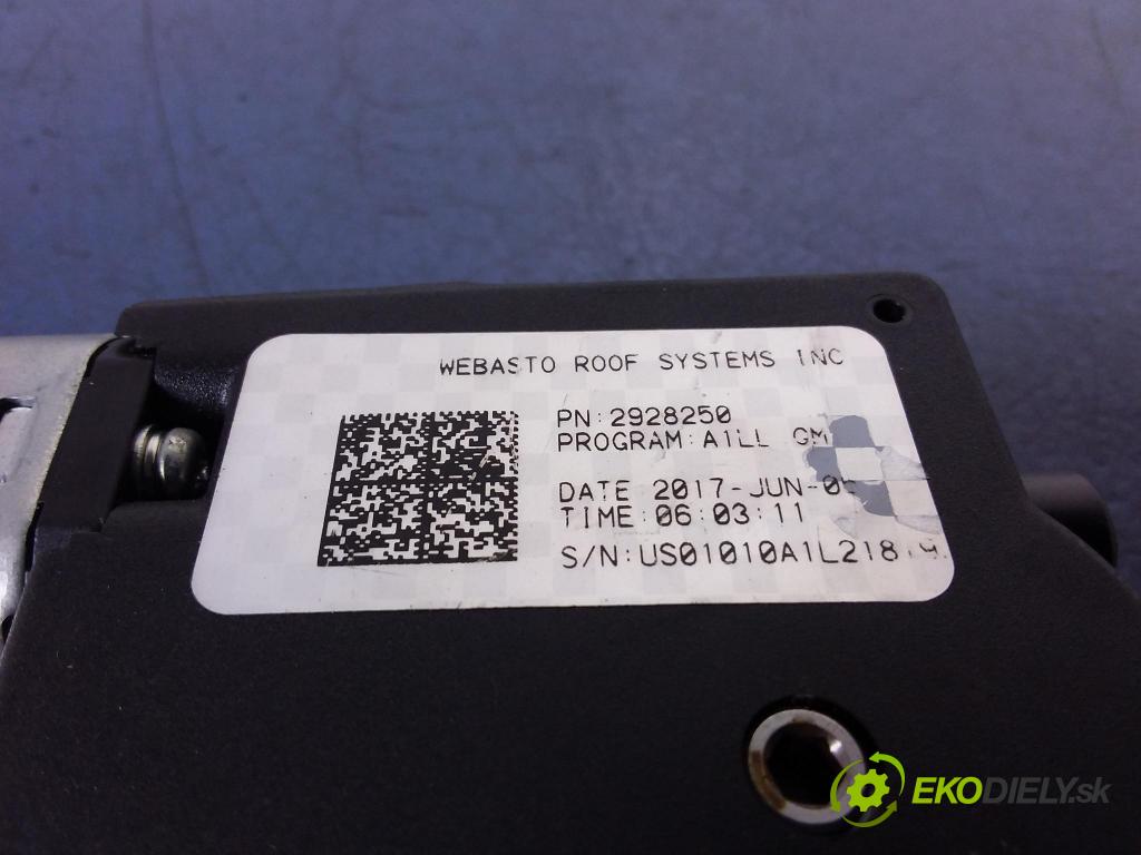 Cadillac Cts 2017 Střešní okno: 2928250