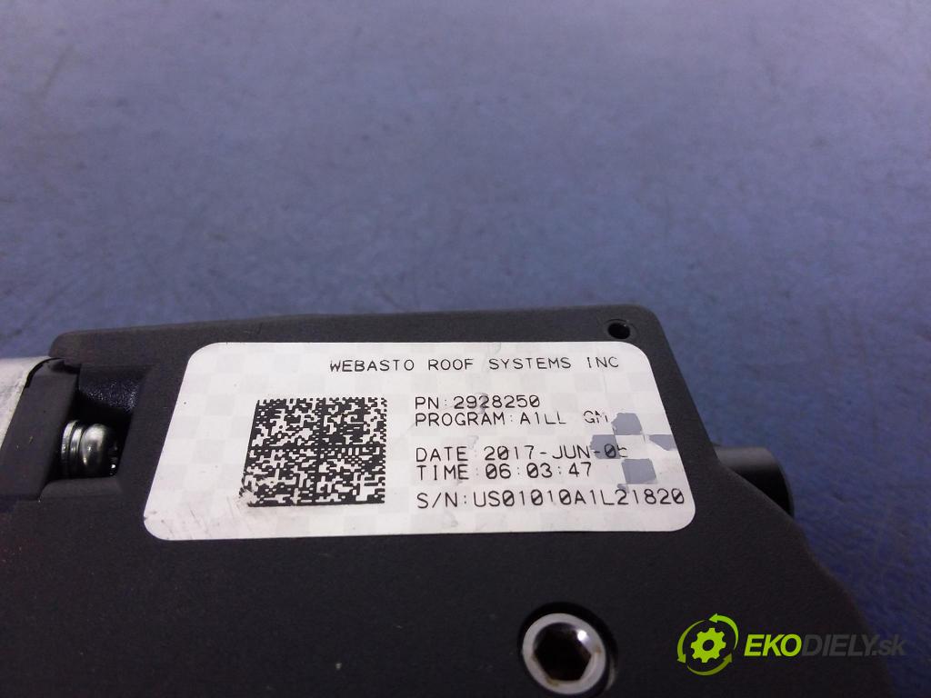 Cadillac Cts 2017 Střešní okno: 2928250