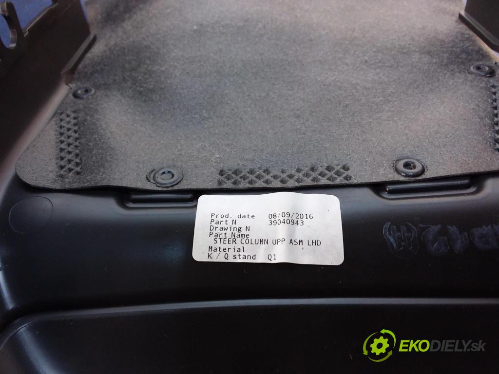 Opel Astra 2016 kryt Plast: Interiéry: 13412986