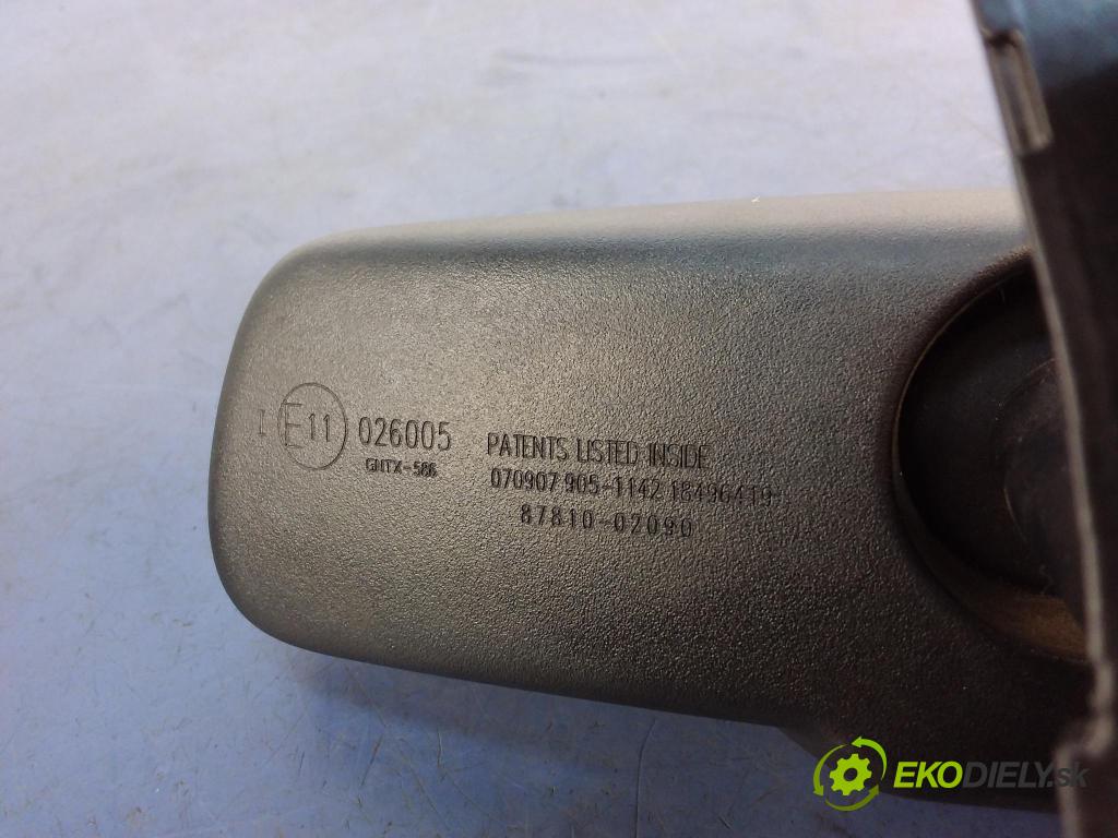 Toyota Auris 2007 zrkadlo Vnútri: 87810-02090