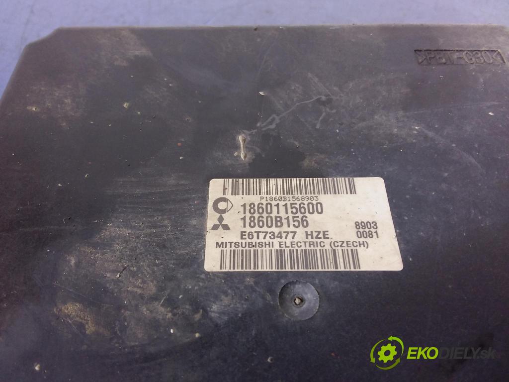 Mitsubishi Colt 2008 řídící jednotka Motor: 1860115600