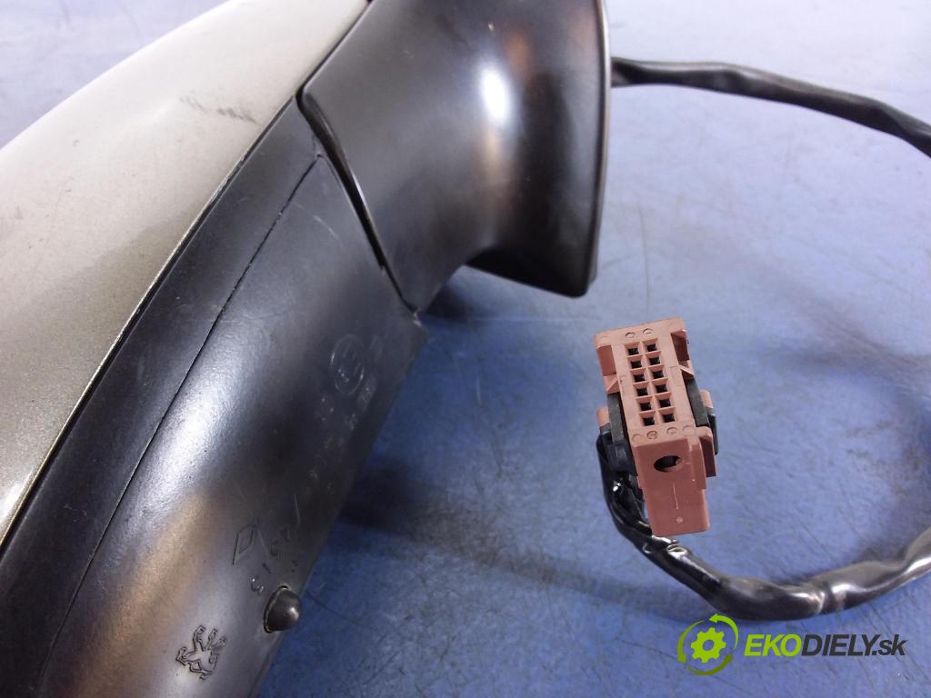 Peugeot 407 2005 zrkadlo pravé 