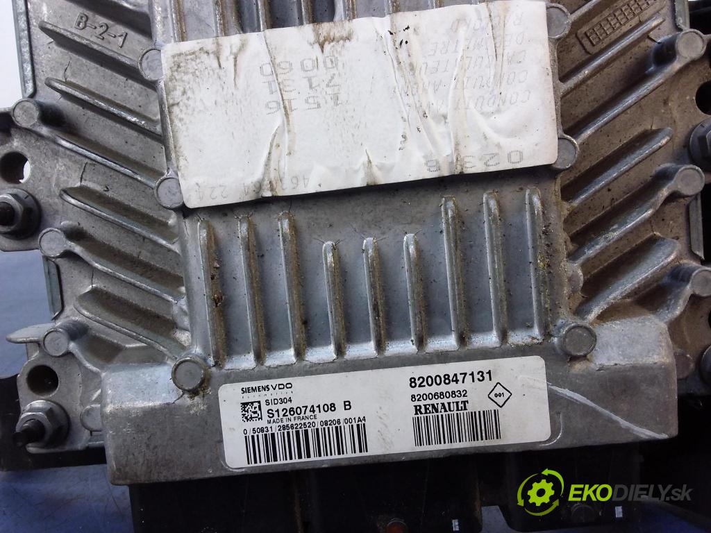 Renault Megane scenic 2008 riadiaca jednotka Motor: 8200847131
