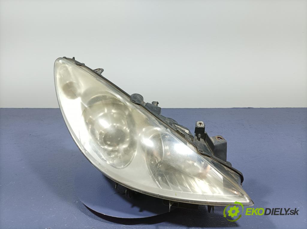 Peugeot 307 2007 Reflektor: Vľavo: 9681832280