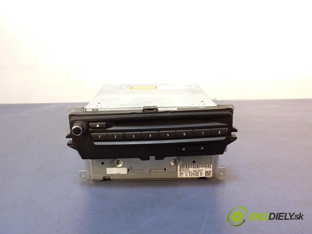 Bmw Seria 3 2011 Radio I Navigácia: 9214932